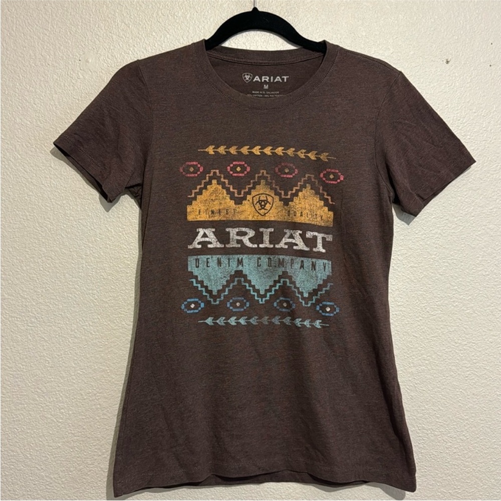 Ariat Women’s Logo Aztec Basic Shirt